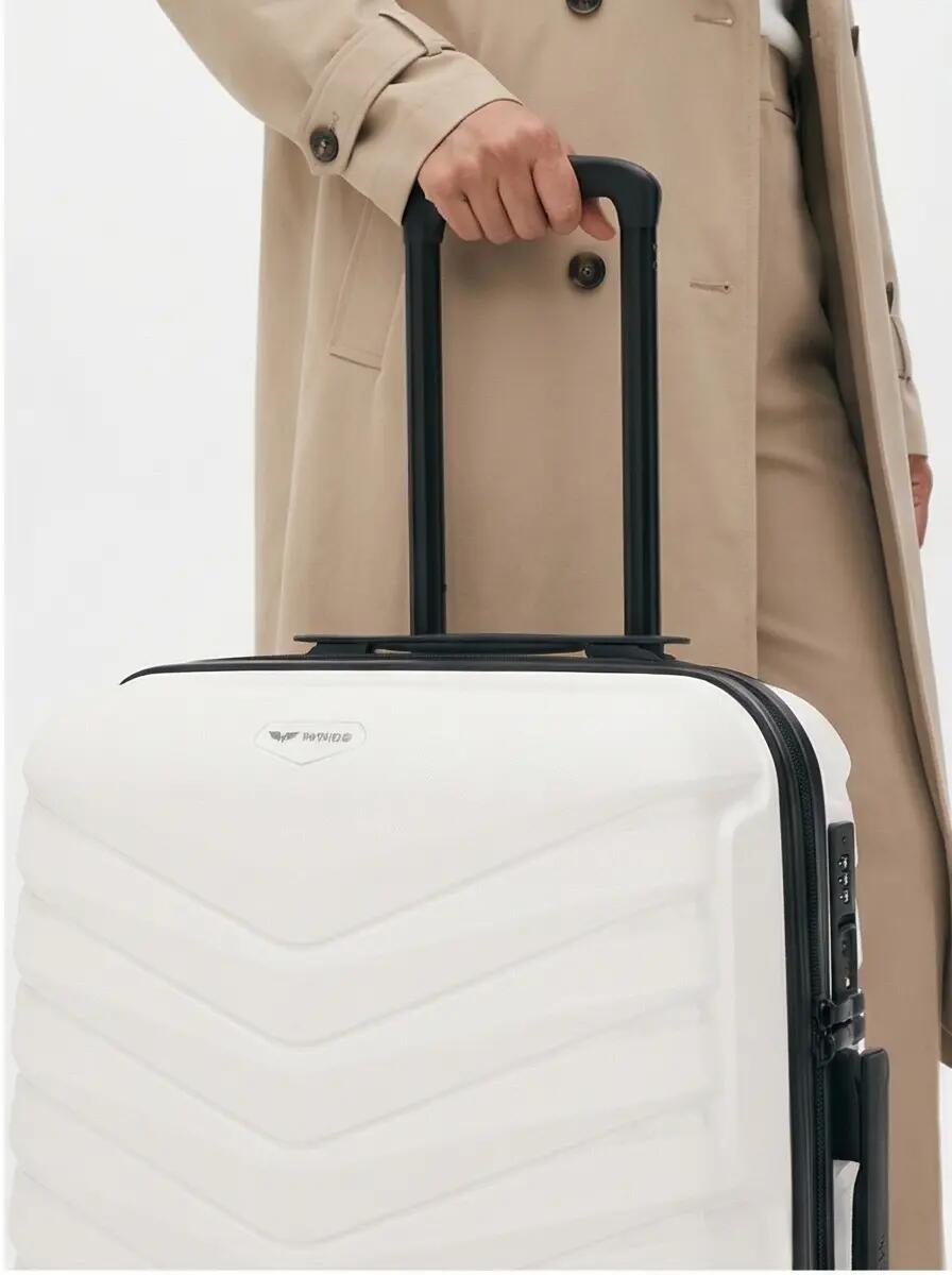 Valise cabine Wings PHOENIX polypropylène 20" BLANCHE 3/10
