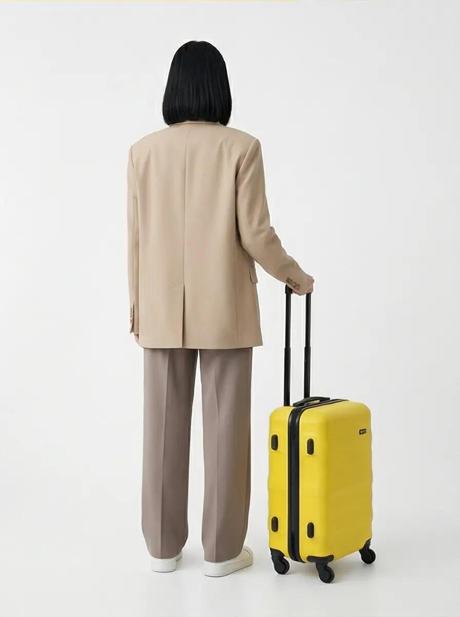 Valise cabine WINGS ABS+ VULTURE 20" Jaune 5/10