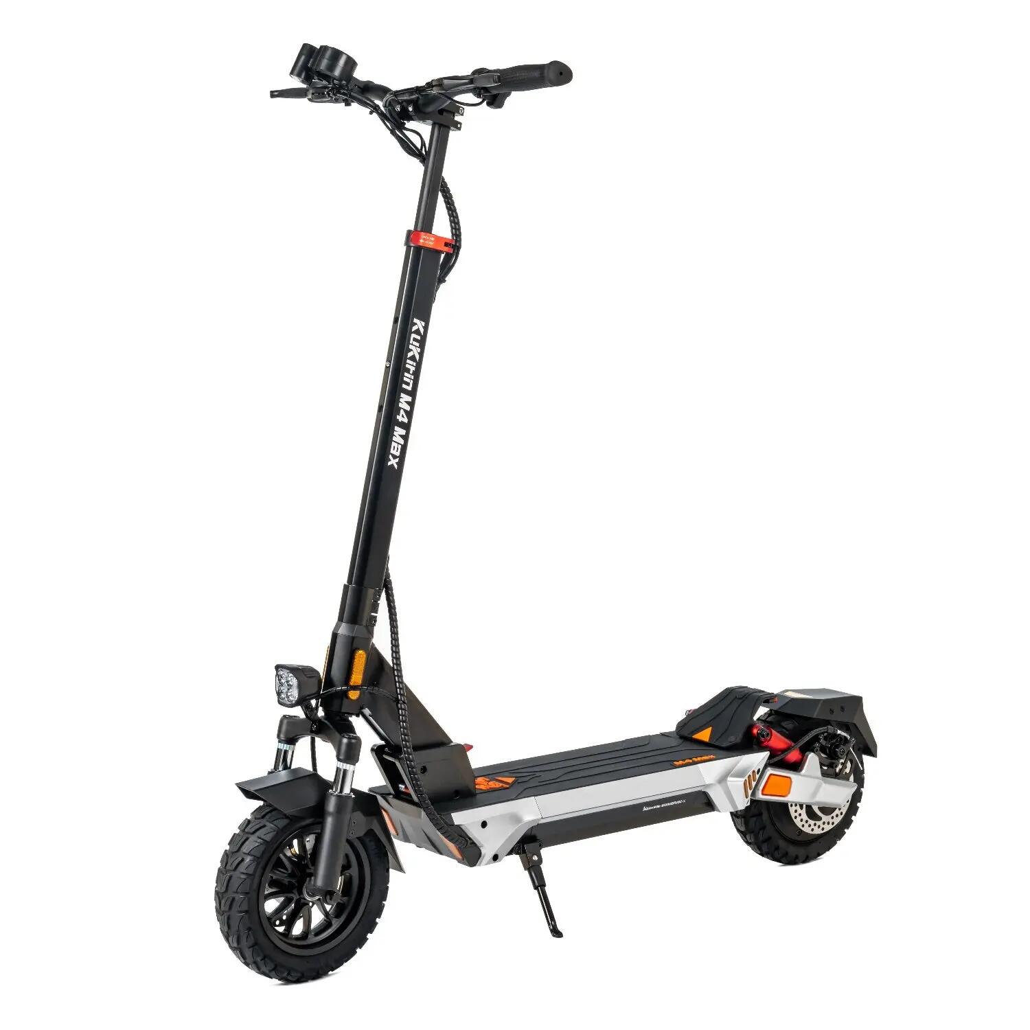 Scooter Elétrica KuKirin M4 Max 800W 48V18.2AH10" Preto Vermelho 4/5