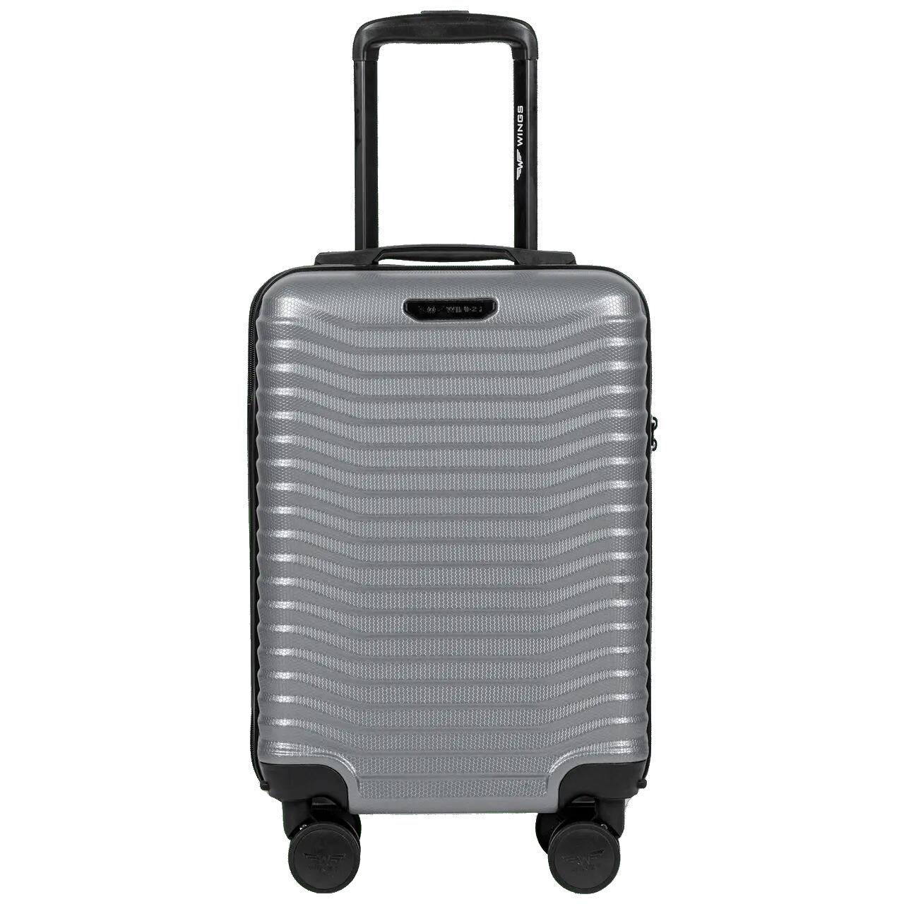 Valise cabine WINGS PC SEA EAGLE 18" argentée 2/10