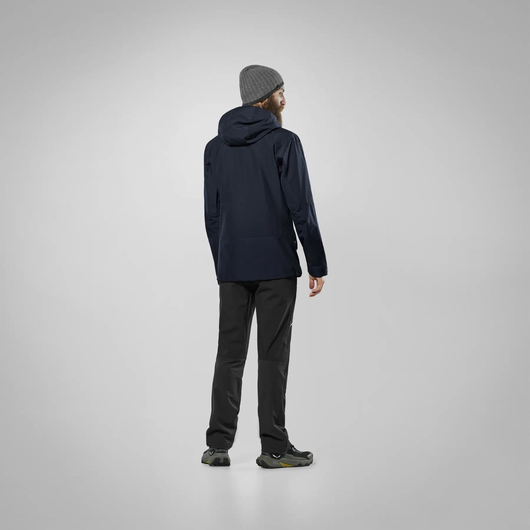 Jaqueta impermeável masculina Salewa PUEZ azul marinho tamanho XXL 7/7