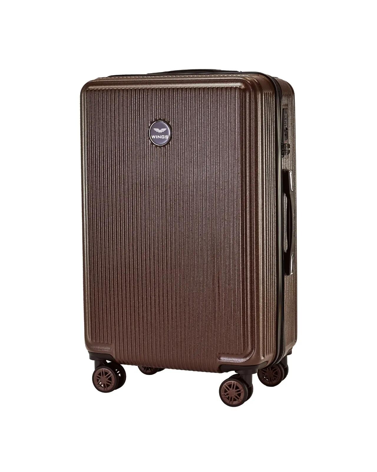 Ensemble de 3 valises Wings PC African Eagle 2.0 MARRON CHOCOLAT 4/10