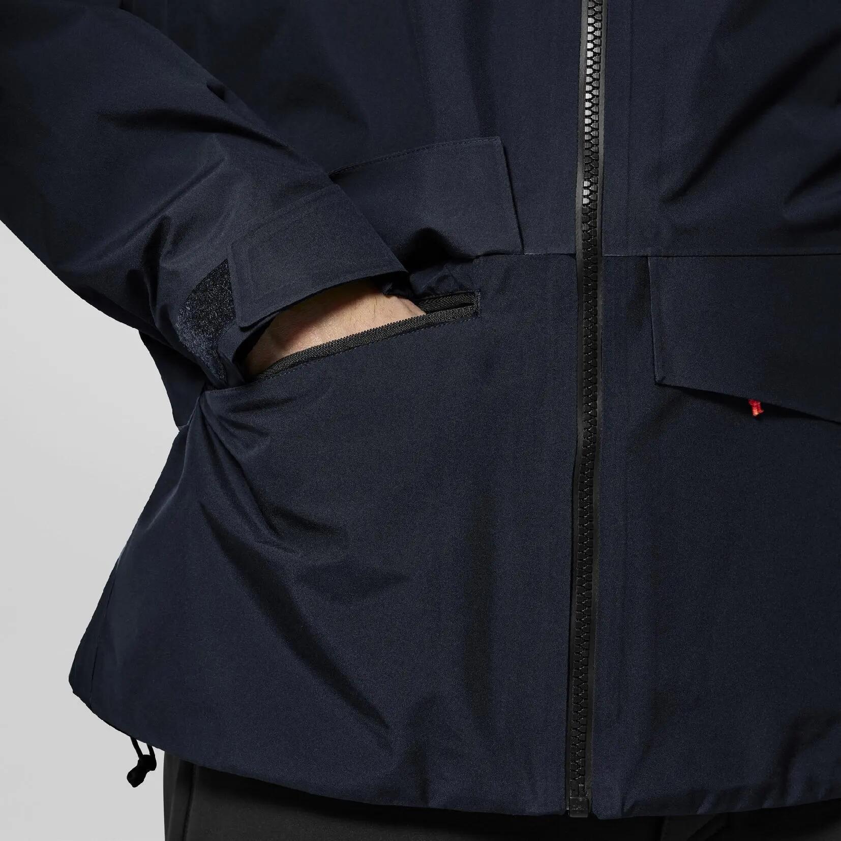 Jaqueta impermeável masculina Salewa PUEZ azul marinho tamanho XXL 4/7