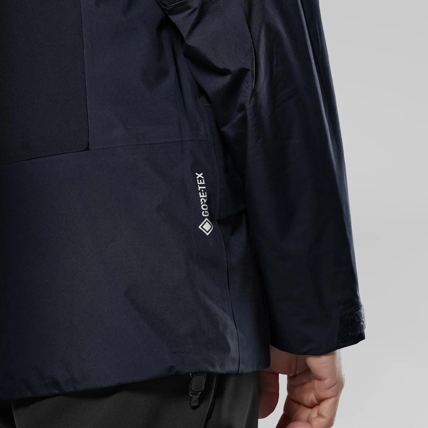 Jaqueta impermeável masculina Salewa PUEZ azul marinho tamanho XXL 2/7