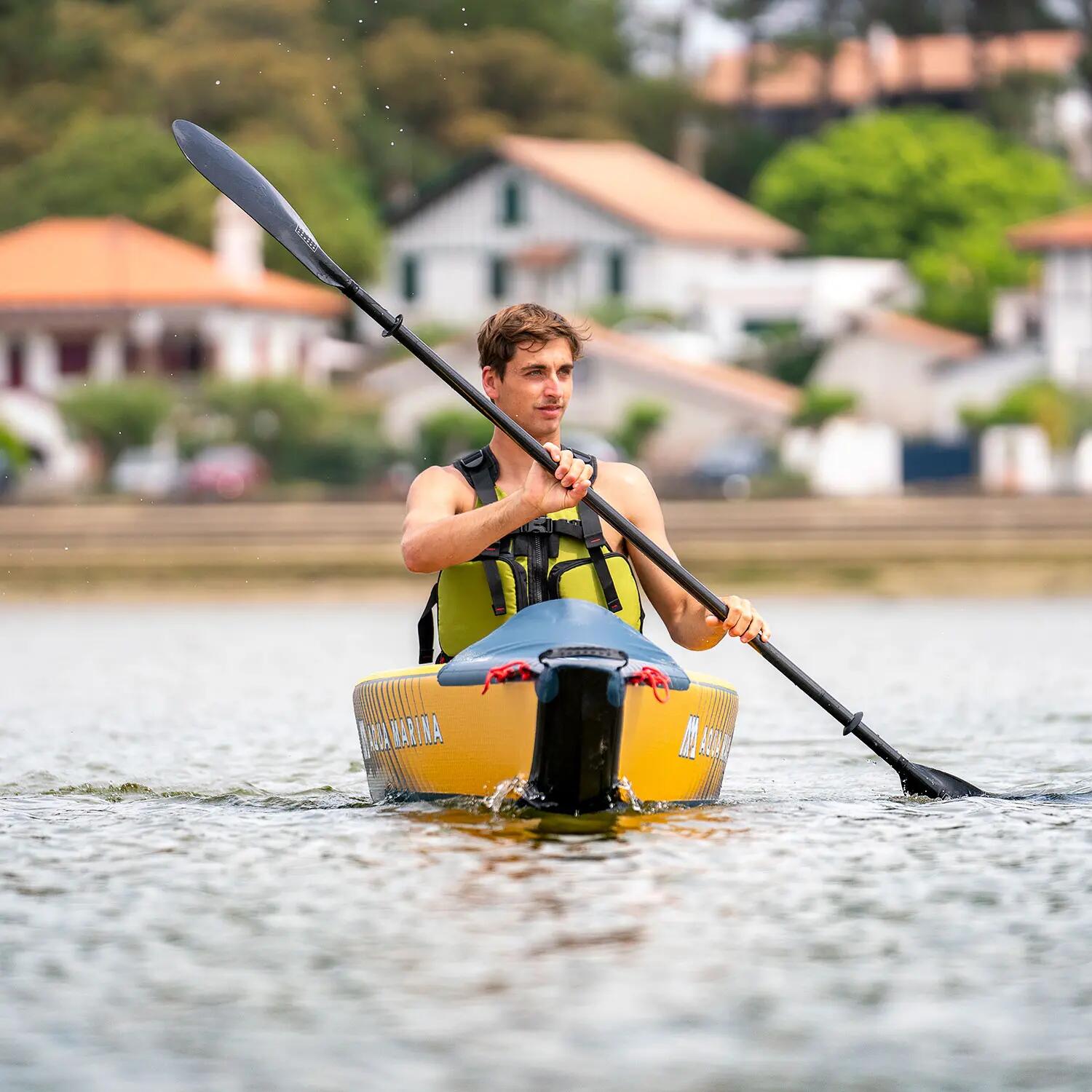 Kajak Aqua Marina Tomahawk Air-K375 375 CM + POMPKA EP-T16 + BOJKA DMUCHANA 11/13