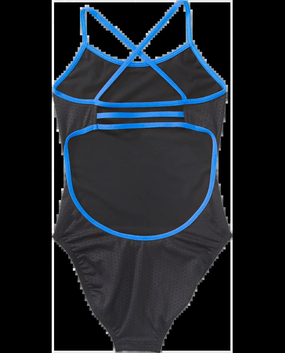 TYR Bañador Natación Niña Hexa Trinityfit Resistente al Cloro 2/4