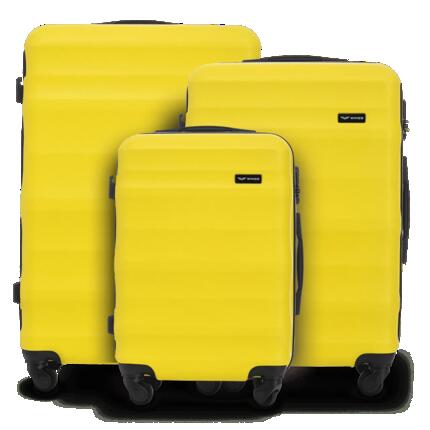Valise cabine WINGS ABS+ VULTURE 20" Bourgogne