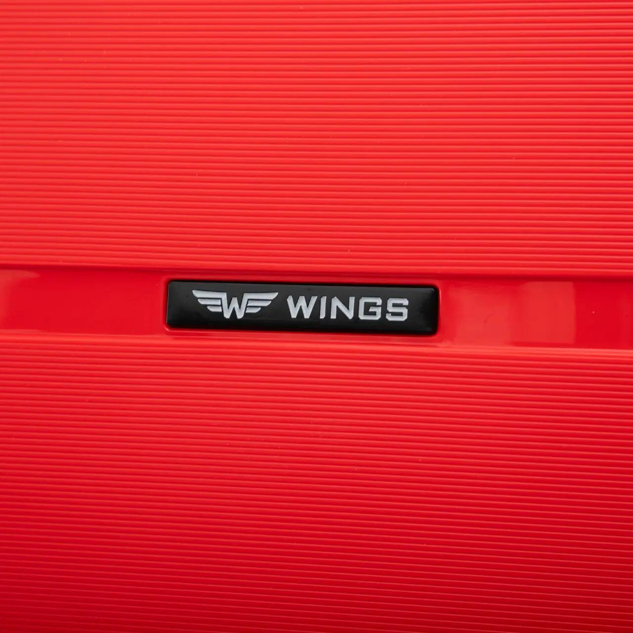 Valise cabine Wings HAWFINCH 2.0 polypropylène 20" ROUGE 7/10