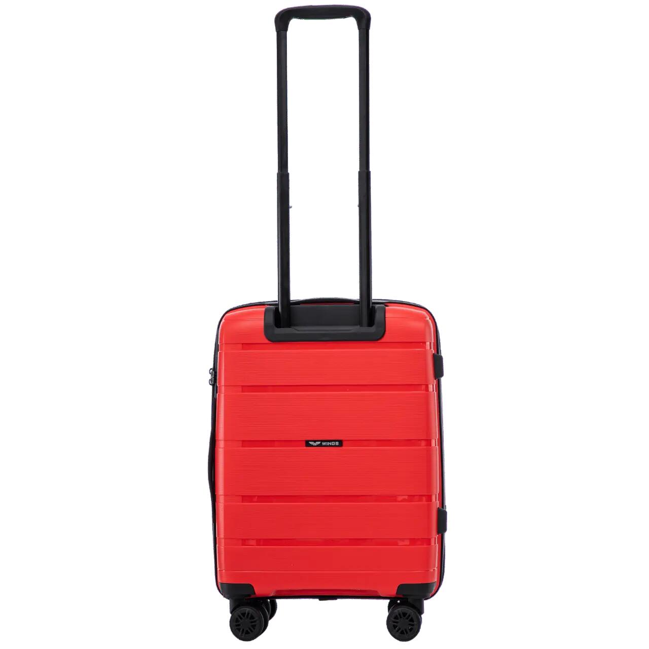 Valise cabine Wings HAWFINCH 2.0 polypropylène 20" ROUGE 3/10