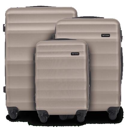 Valise cabine WINGS ABS+ VULTURE 20" Bourgogne