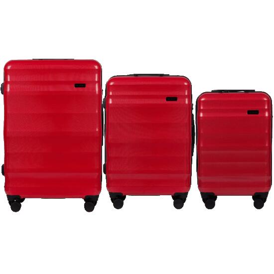 Ensemble de 3 valises Wings VULTURE BLOOD RED