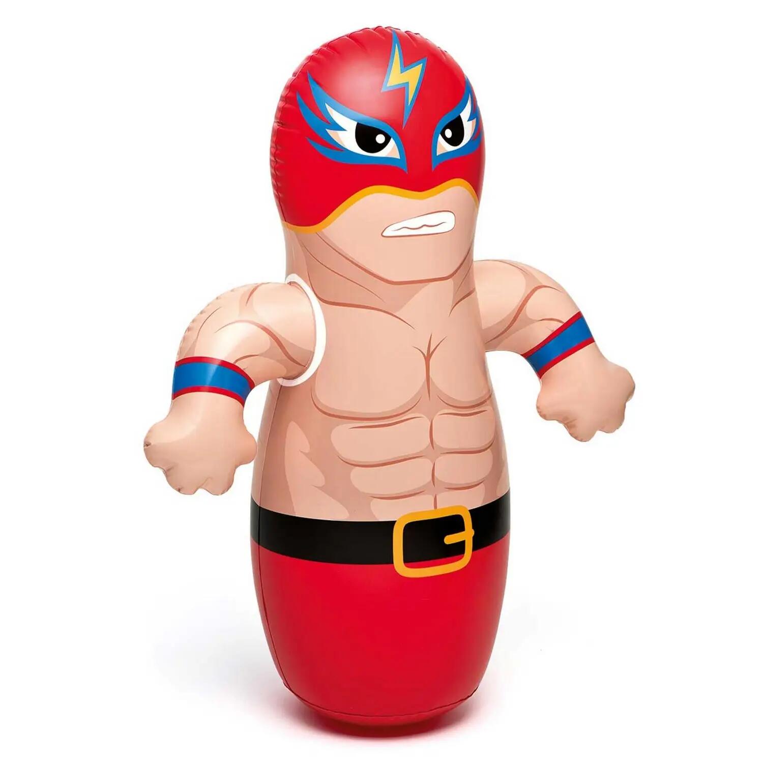 Saco de pancada inflável, brinquedo de 91 cm INTEX 44672 boxeador 3/5
