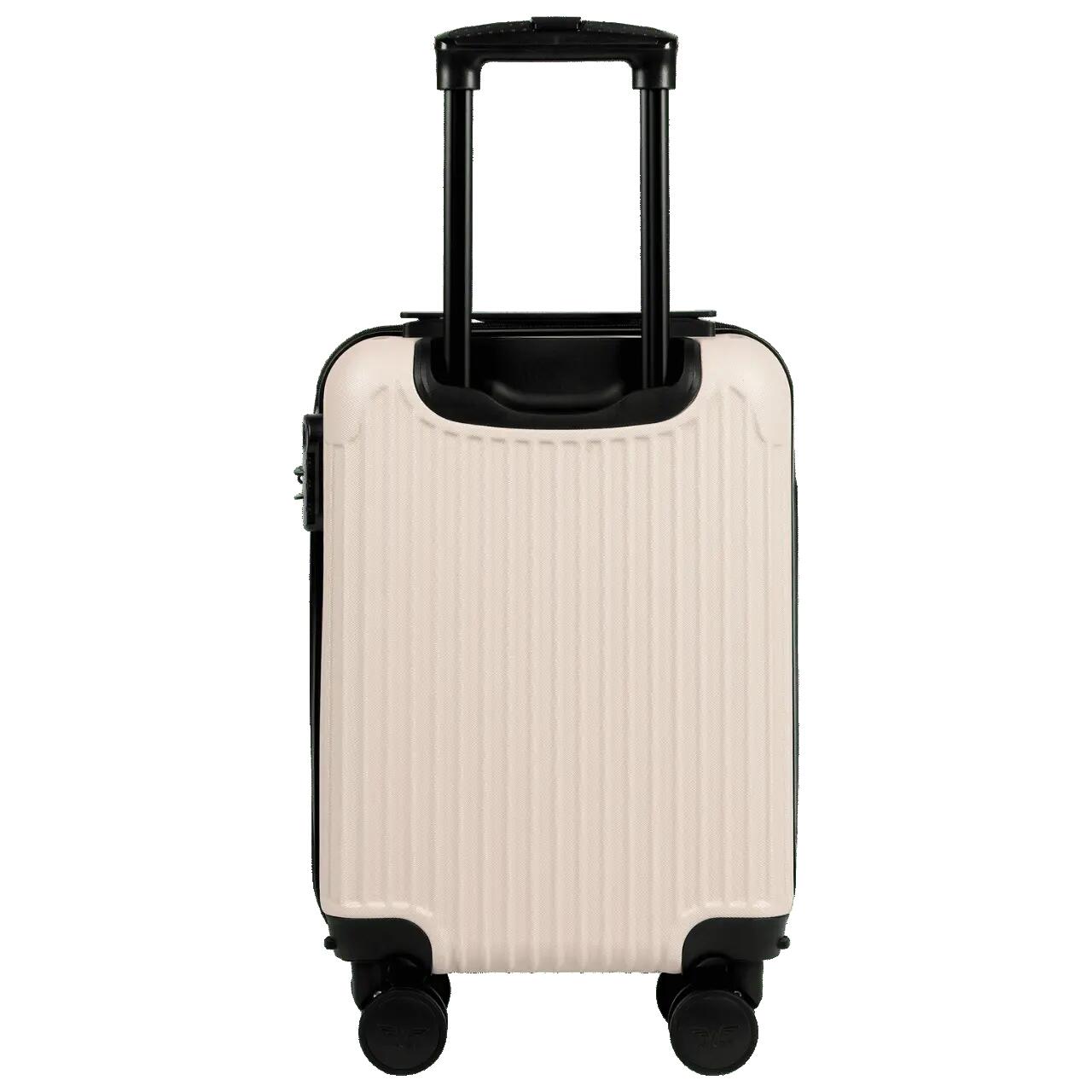 PETITE VALISE CABINE WINGS EGRET 18" BLANC SALE 3/9