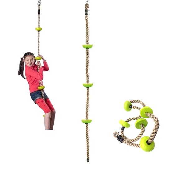 Gymnastikseil mit Garteneinsätzen 2m
