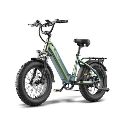 Elektrische fiets FAFREES F20 ROVER 48V15Ah 55-80km 25km/h Groen