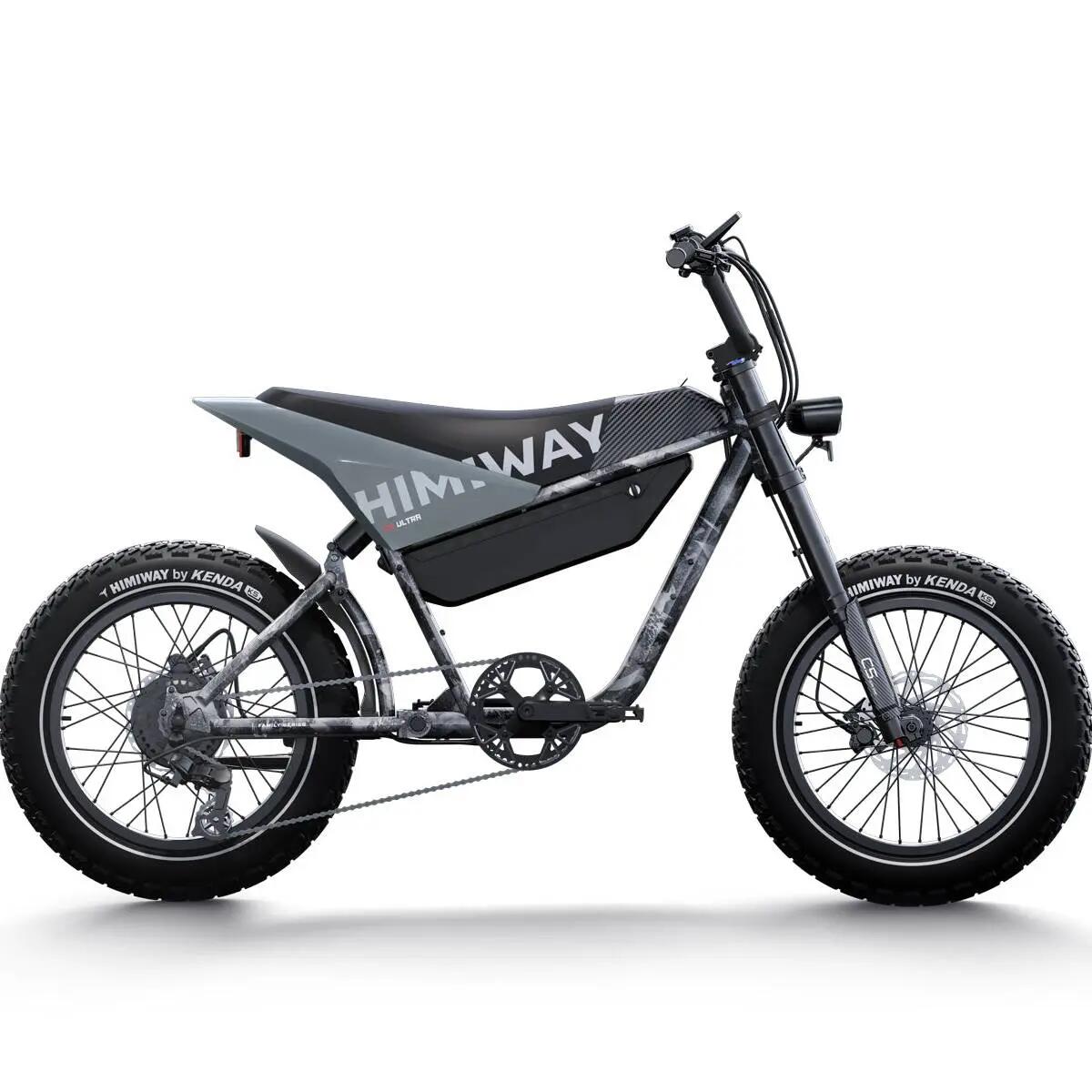 Bicicletta elettrica per adulti C5 Ultra, pneumatici larghi 20" × 4,0", 48V20Ah 3/7