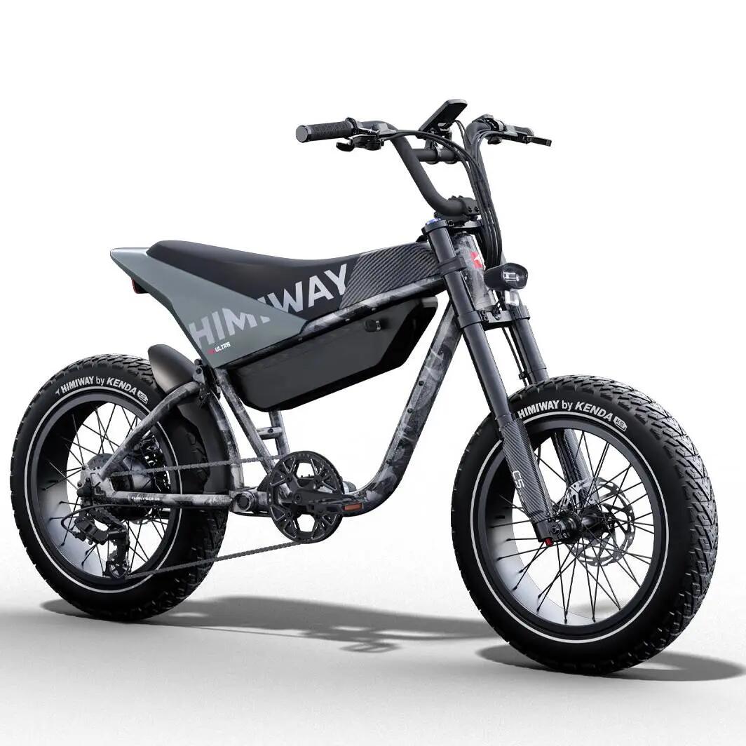 Bicicletta elettrica per adulti C5 Ultra, pneumatici larghi 20" × 4,0", 48V20Ah 2/7