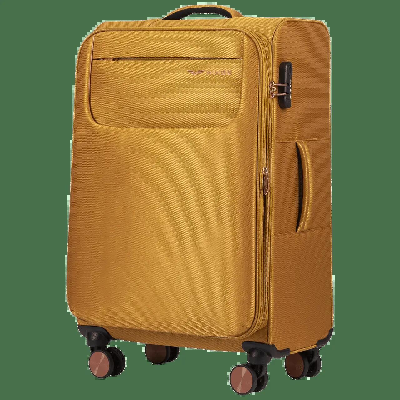 Ensemble de 3 valises TERN + sac cabine Wings JAUNE 2/10