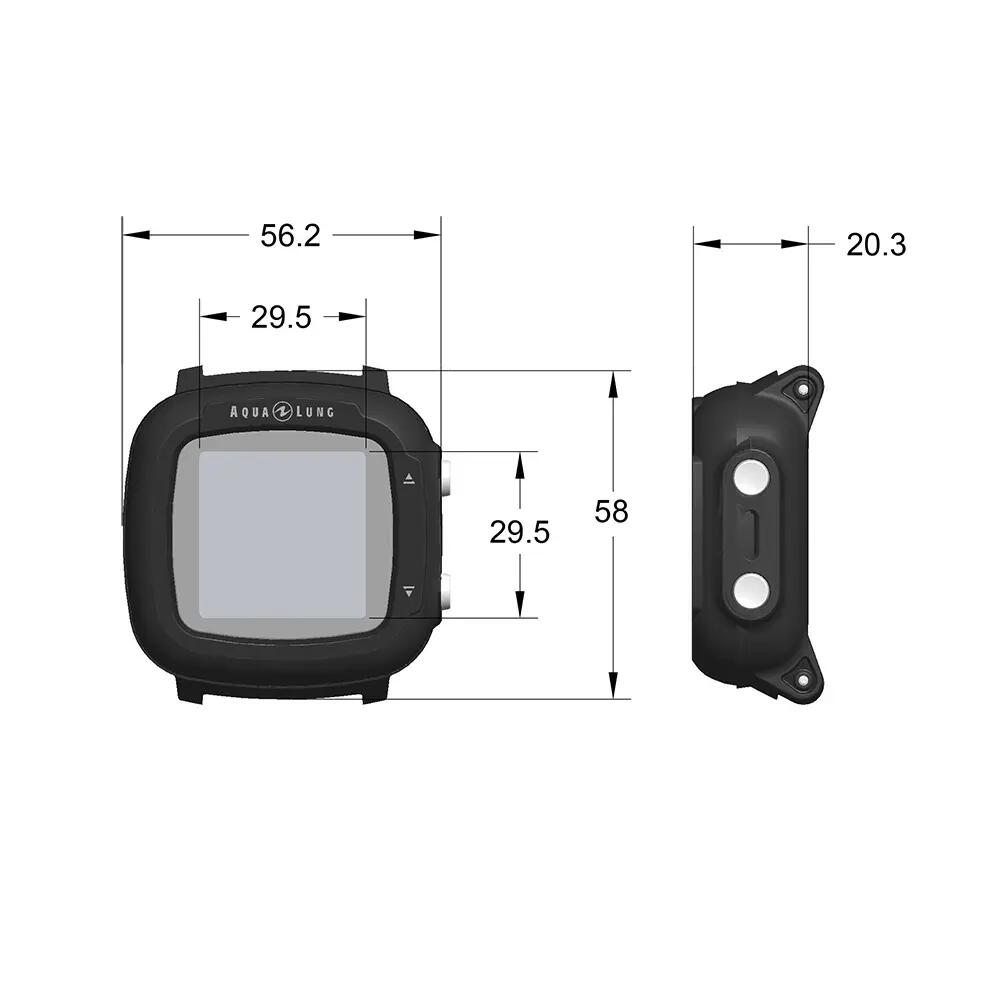 Tauchcomputer i330R Farbdisplay Bluetooth Nitrox 5/7