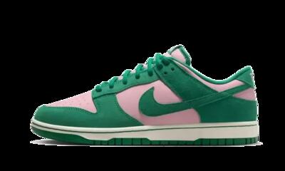 Schoenen - lifestyle - dunk low retro - soft pink/malachite