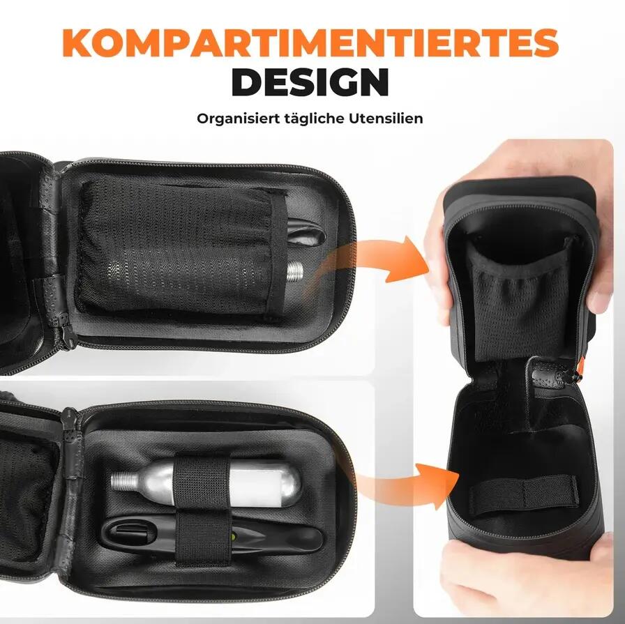 Torba rowerowa podsiodłowa Rockbros 30130093001 z uchwytem na bidon 3/4