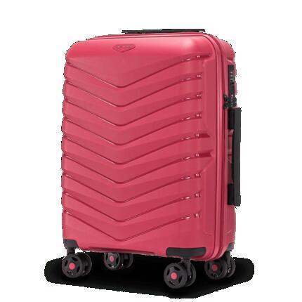 Ensemble de 3 valises Wings PHOENIX polypropylène NOIR