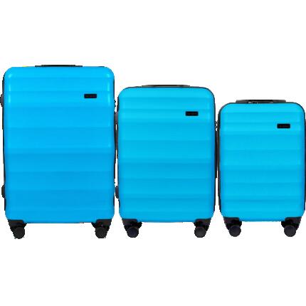 Valise cabine WINGS PC VULTURE 20" BLEUE