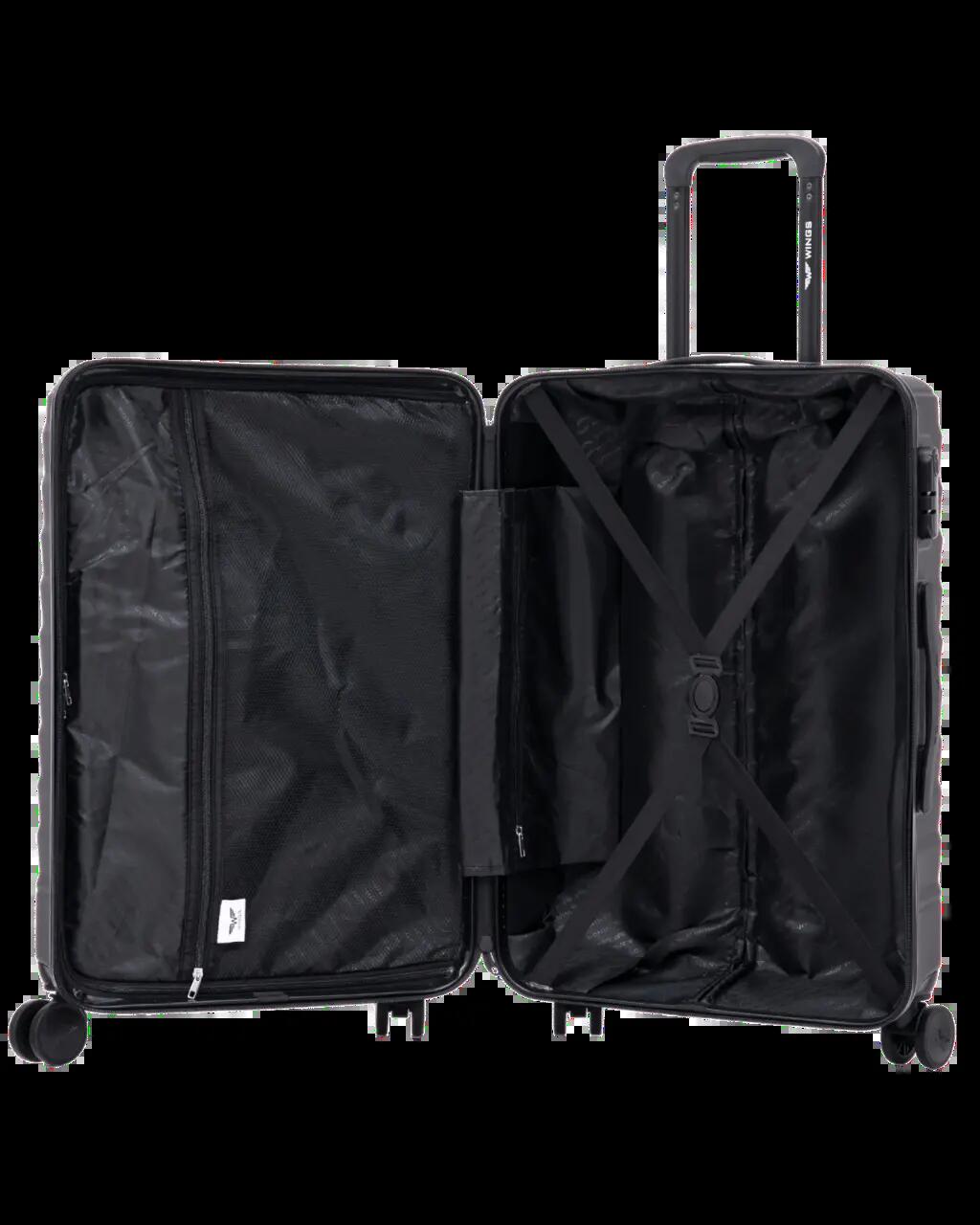 Valise cabine Wings PEAFOWL 20" gris foncé 4/10