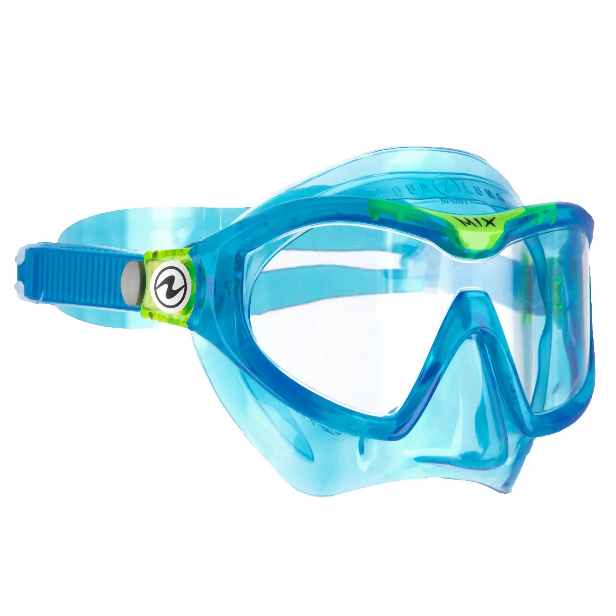 Kit Snorkeling Mix Jr Masque et Tuba Enfant Anti-Buée 5/9
