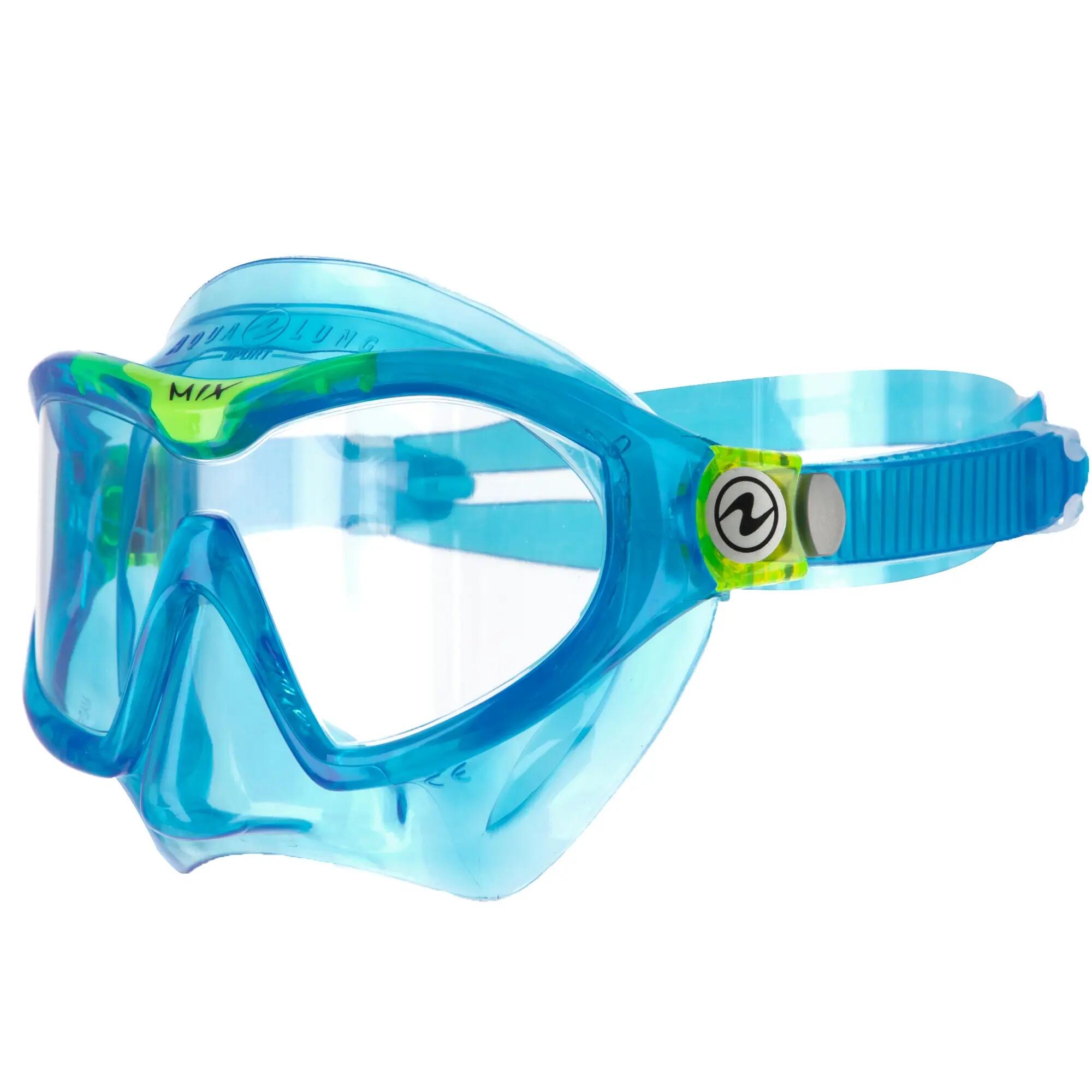 Kit Snorkeling Mix Jr Masque et Tuba Enfant Anti-Buée 3/9