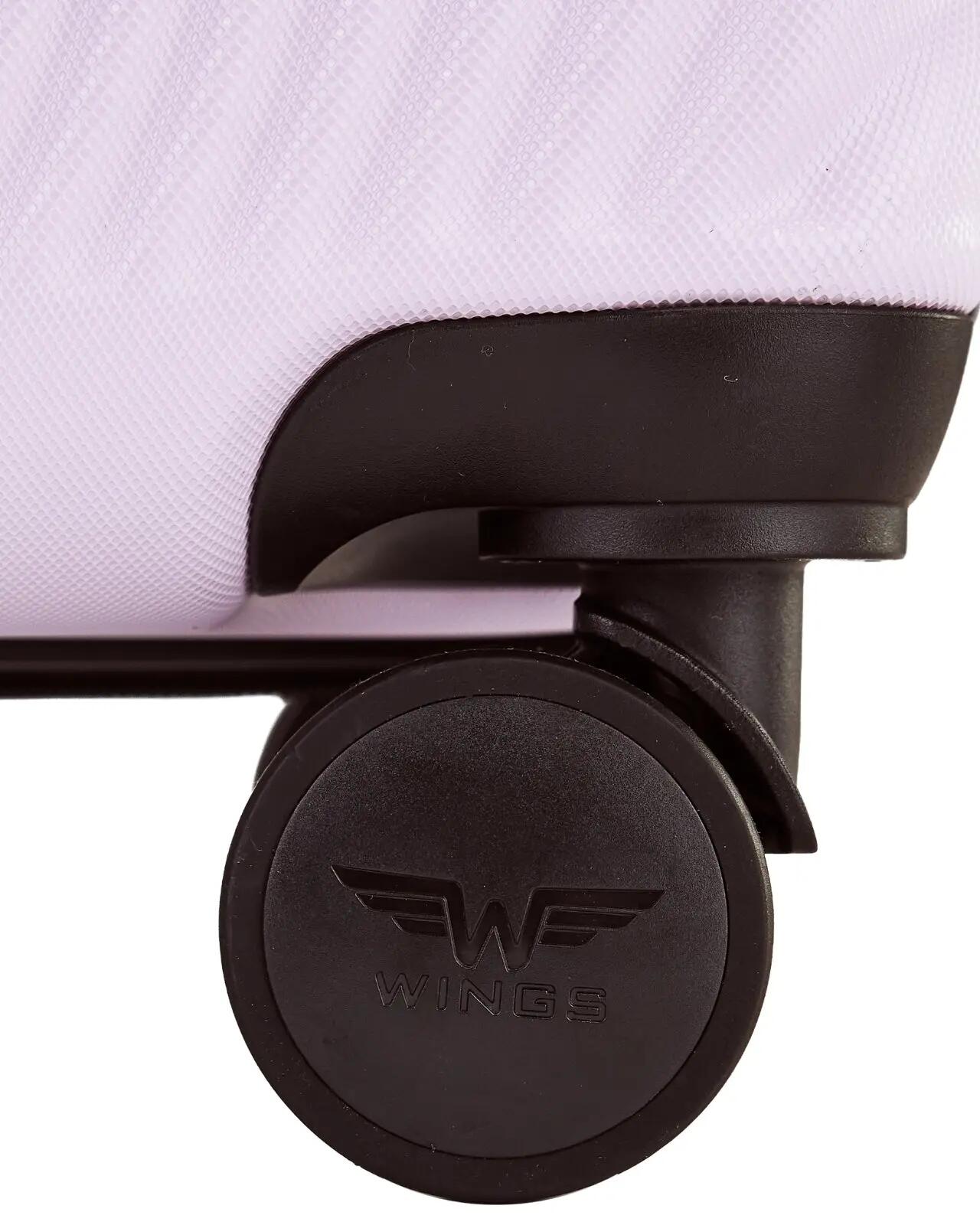 KABINEKOFFERT WINGS SWAN 2.0 20" LICHTPAARS 9/10