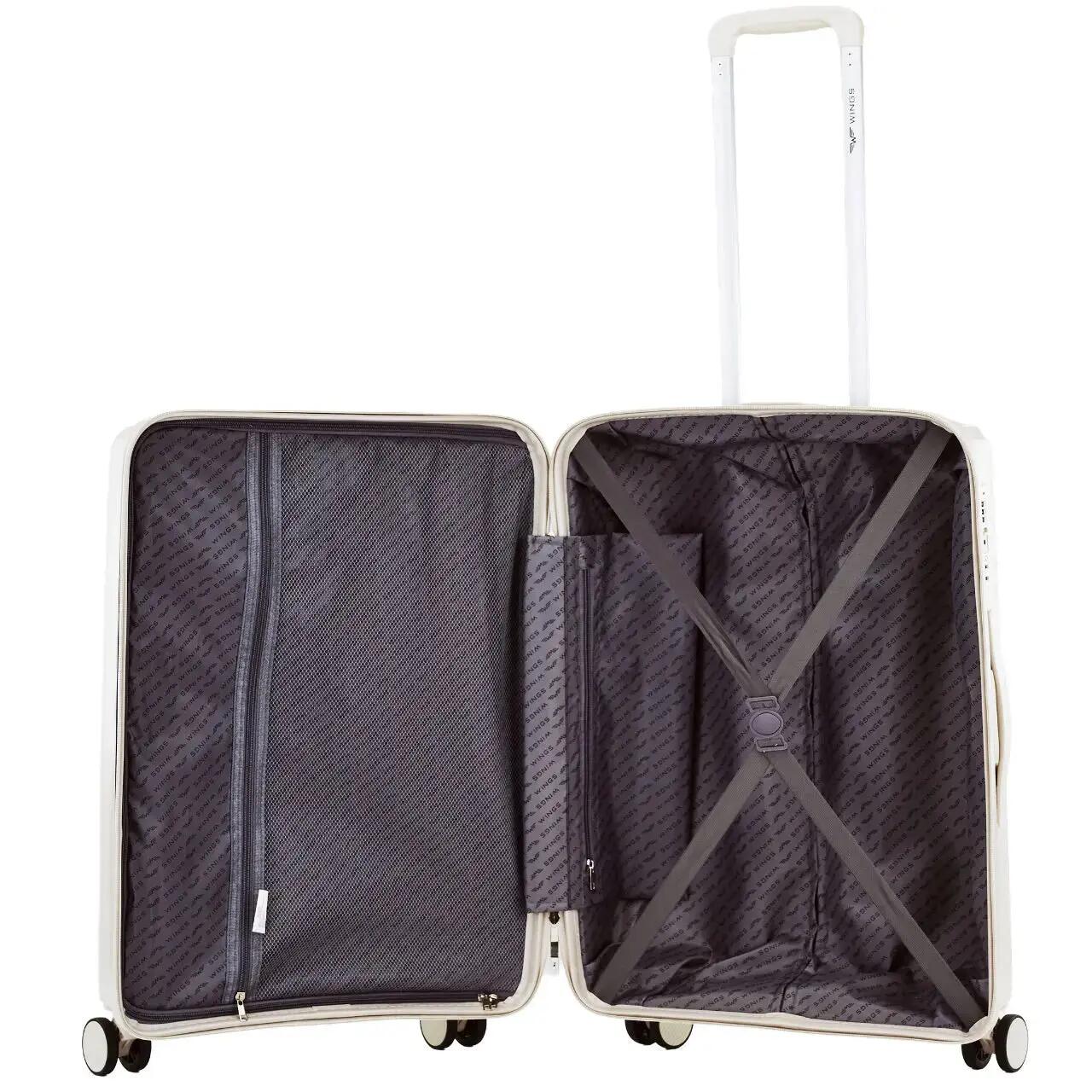 Grande valise Wings COCKATIEL 28" polypropylène BEIGE 6/10