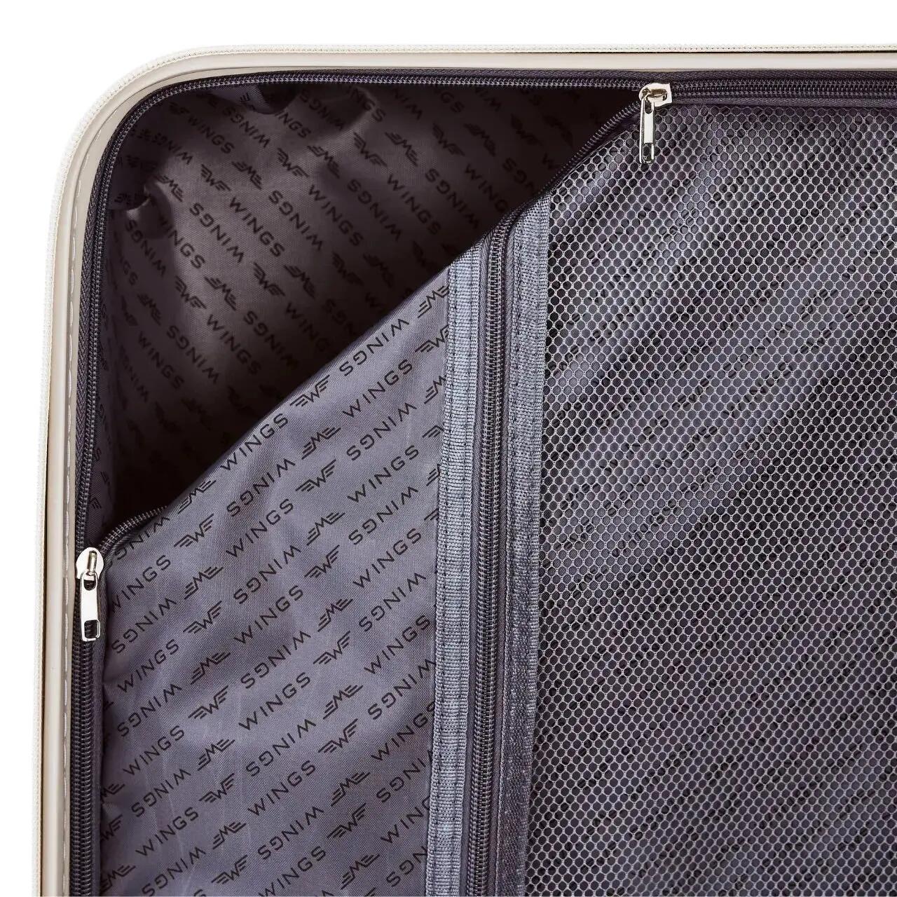 Grande valise Wings COCKATIEL 28" polypropylène BEIGE 5/10