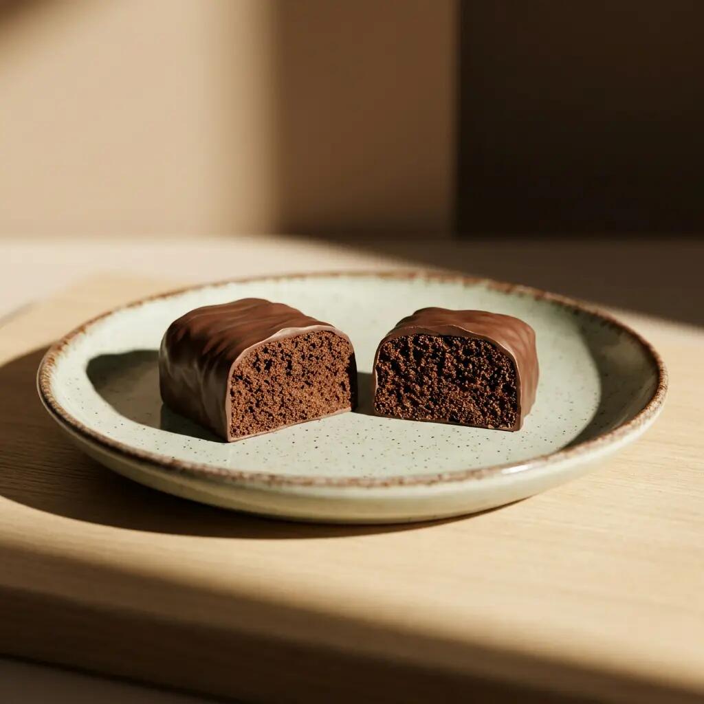 JUSTLOADING Barrita proteica chocolate negro 28 g, 1 unds 2/3