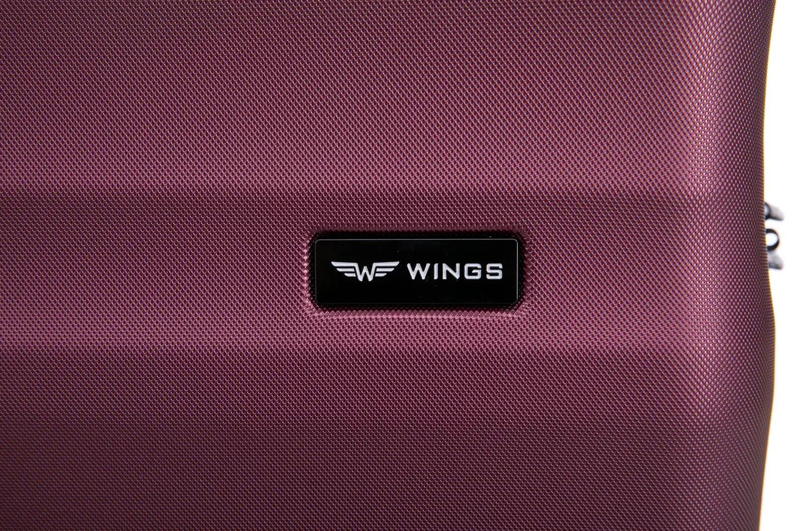 Valise cabine WINGS ABS+ VULTURE 20" Bourgogne 6/10