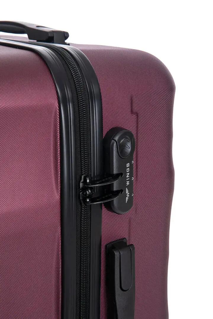 Valise cabine WINGS ABS+ VULTURE 20" Bourgogne 5/10