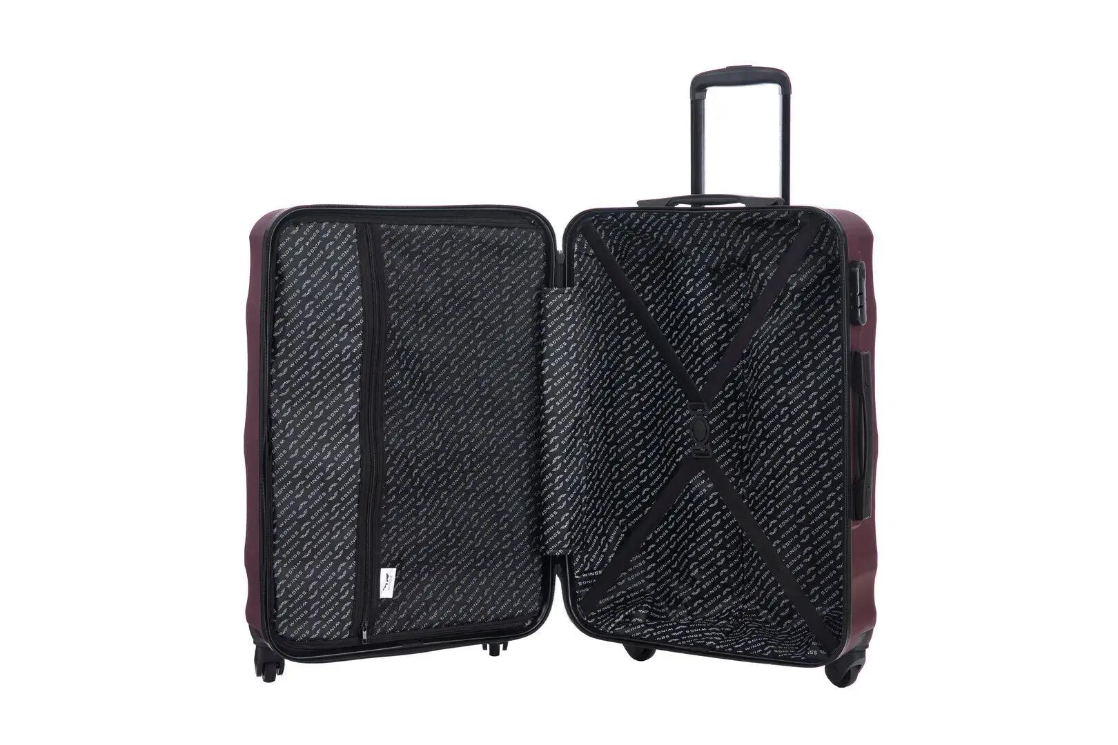 Valise cabine WINGS ABS+ VULTURE 20" Bourgogne 3/10