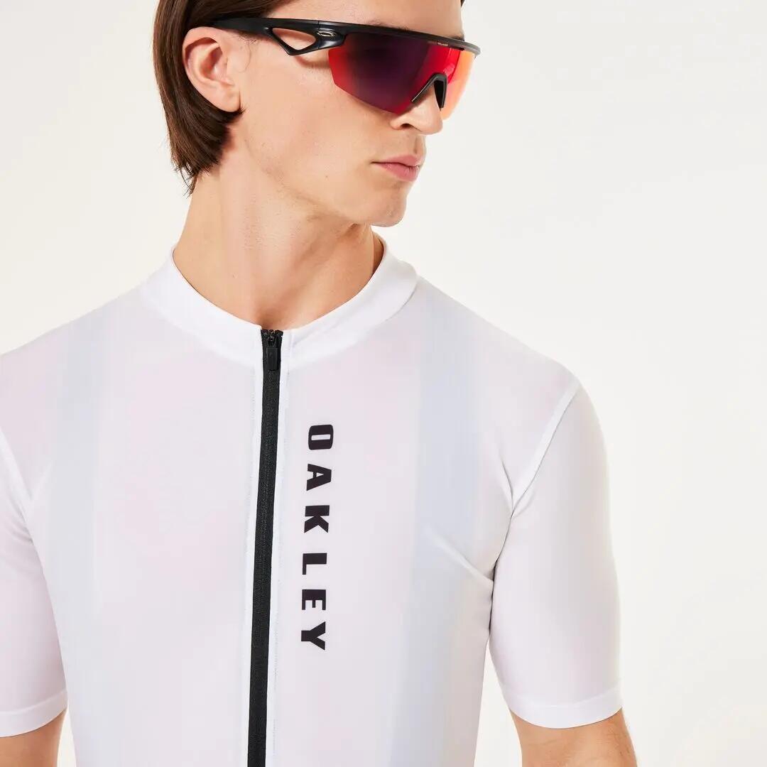Maglia da ciclismo da uomo Oakley ICON CLASSIC 2.0 bianca FOA406783-100 R L 6/8