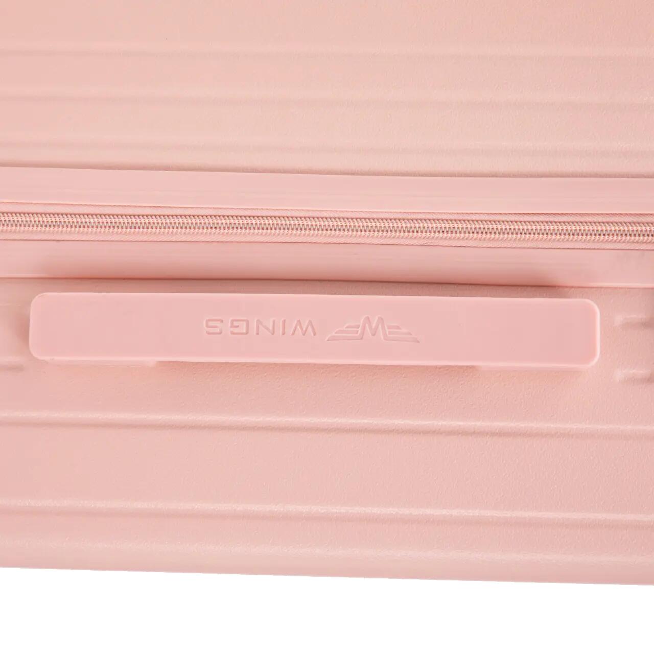 Valise cabine Wings ABS+ 20" Personnalisée ROSE SLAY 8/10