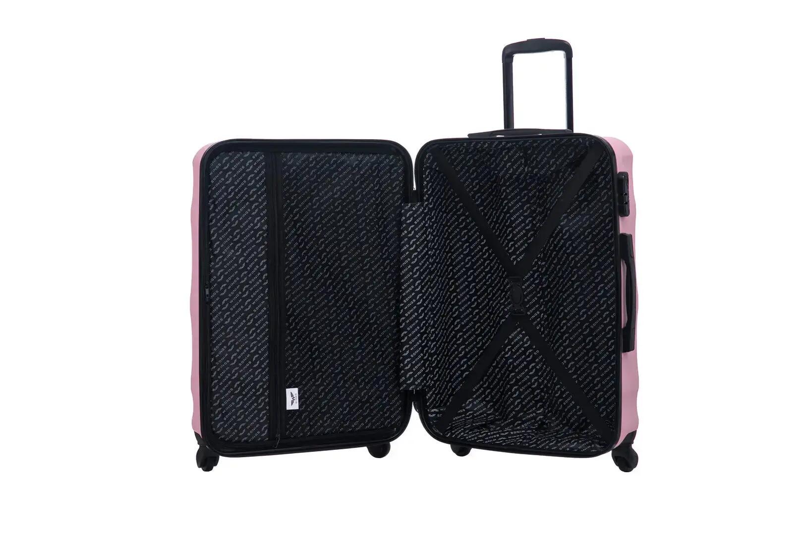 Valise CABINE WINGS ABS+ VULTURE 20" Rose 3/10