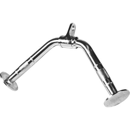 BARRE TRICEPS EN FORME DE V AVEC POIGNÉES | ACCESSOIRE MUSCULATION