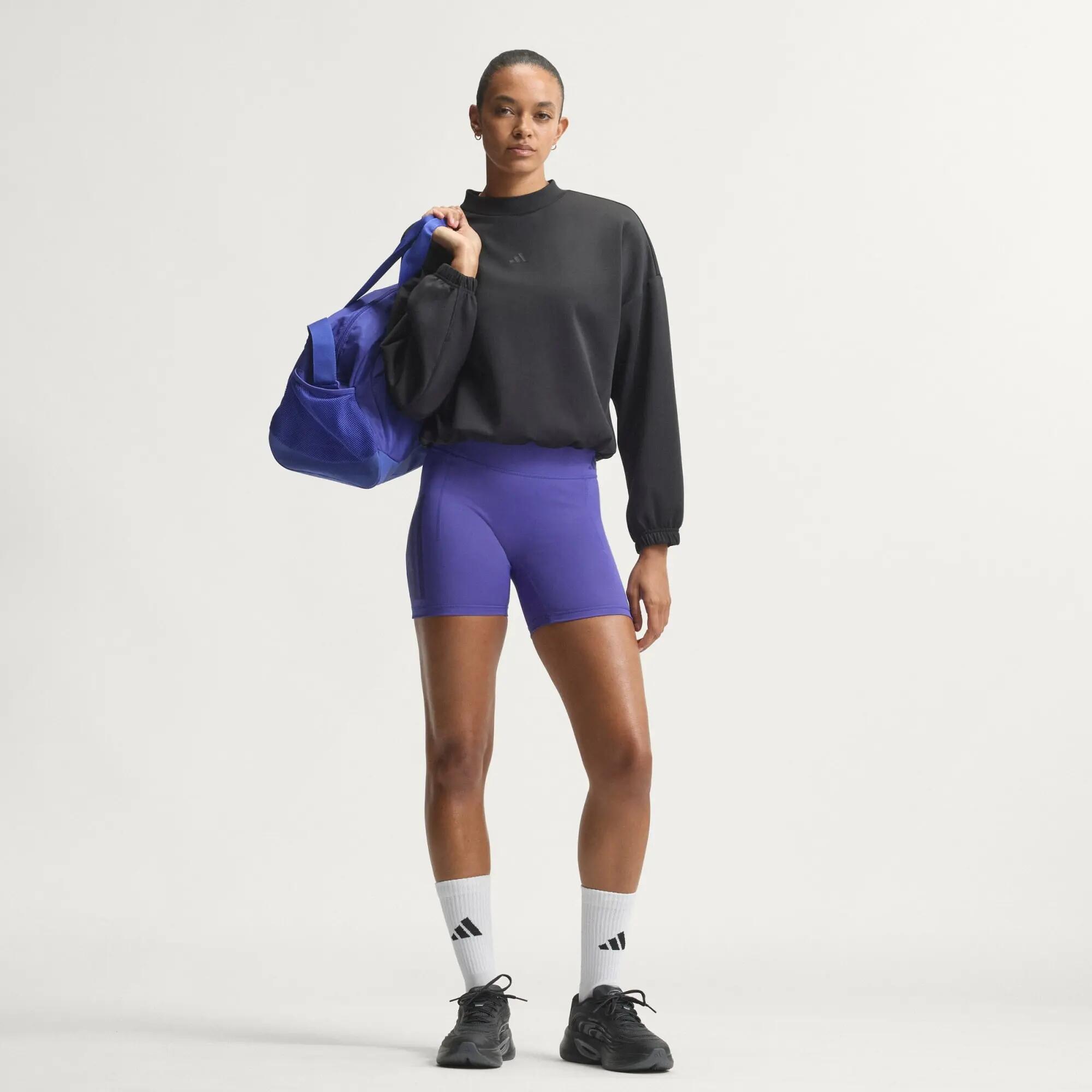 Mallas cortas de entrenamiento Optime 3 Stripes 6/12