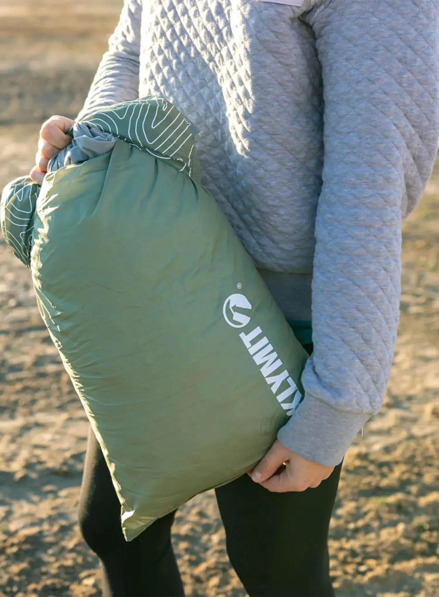 Drift Summit XL Camp Pillow poduszka, oil green 6/7