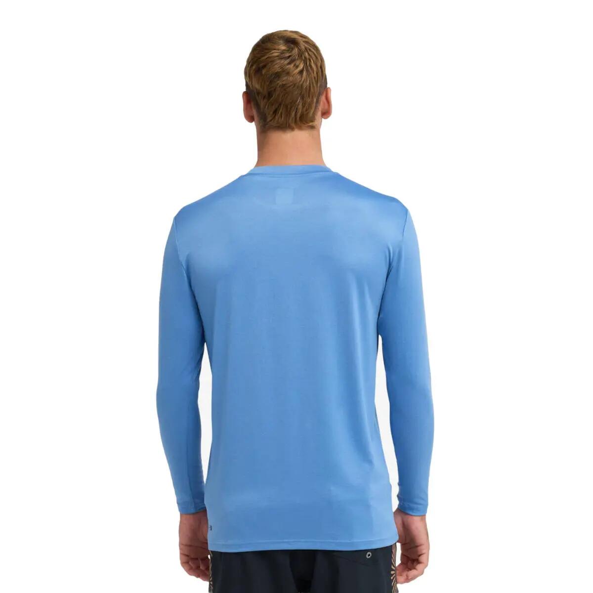 Koszulka surfingowa z długim rękawem UPF 50 dla Mężczyzn EVERYDAY SURF Niebieski 5/5