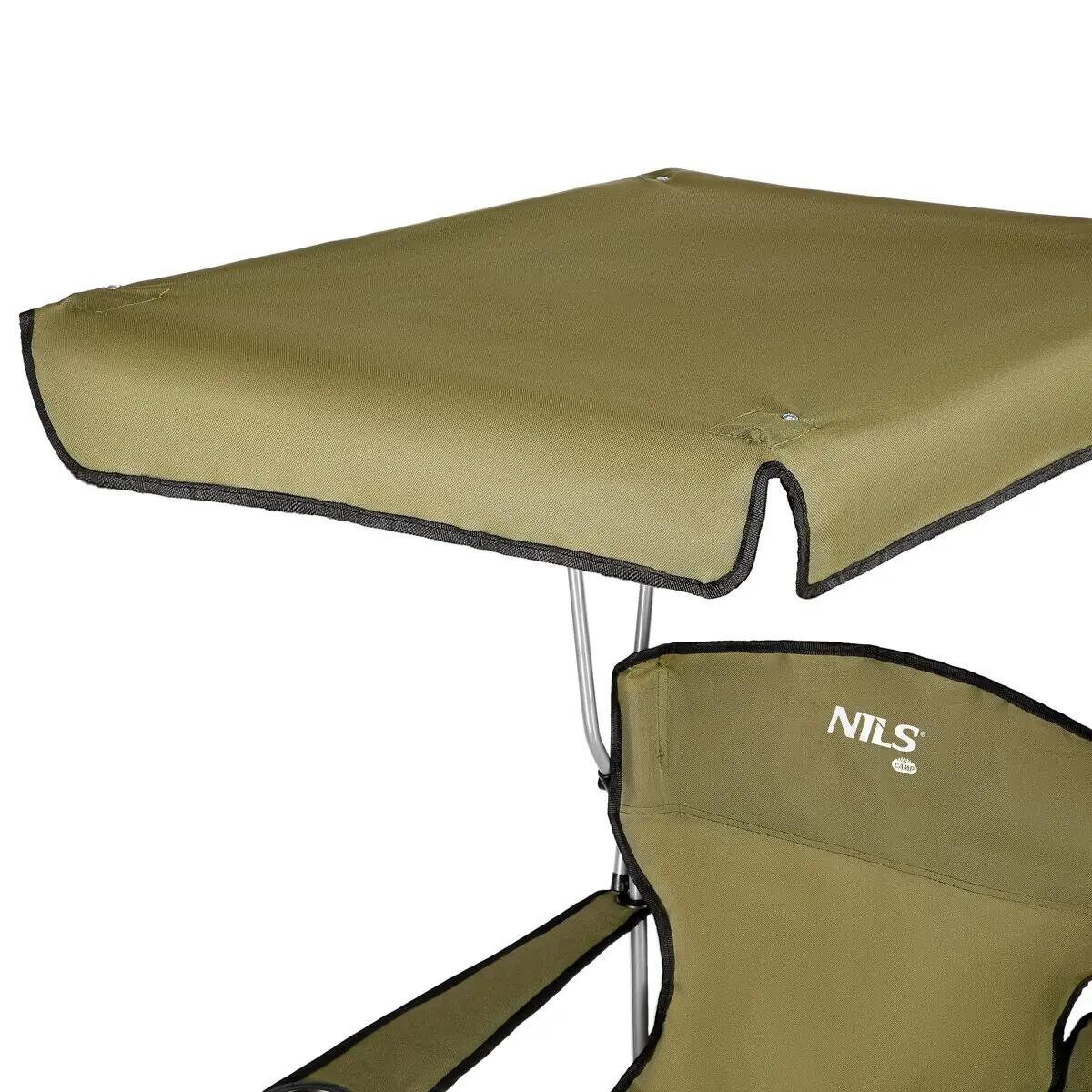 Skládací židle se stříškou NILS Camp NC3087 8/10