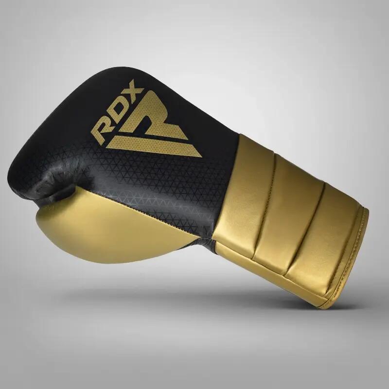 Boxhandschuhe RDX Mark Pro Sparring Tri Lira 1 Gold-10OZ 4/7