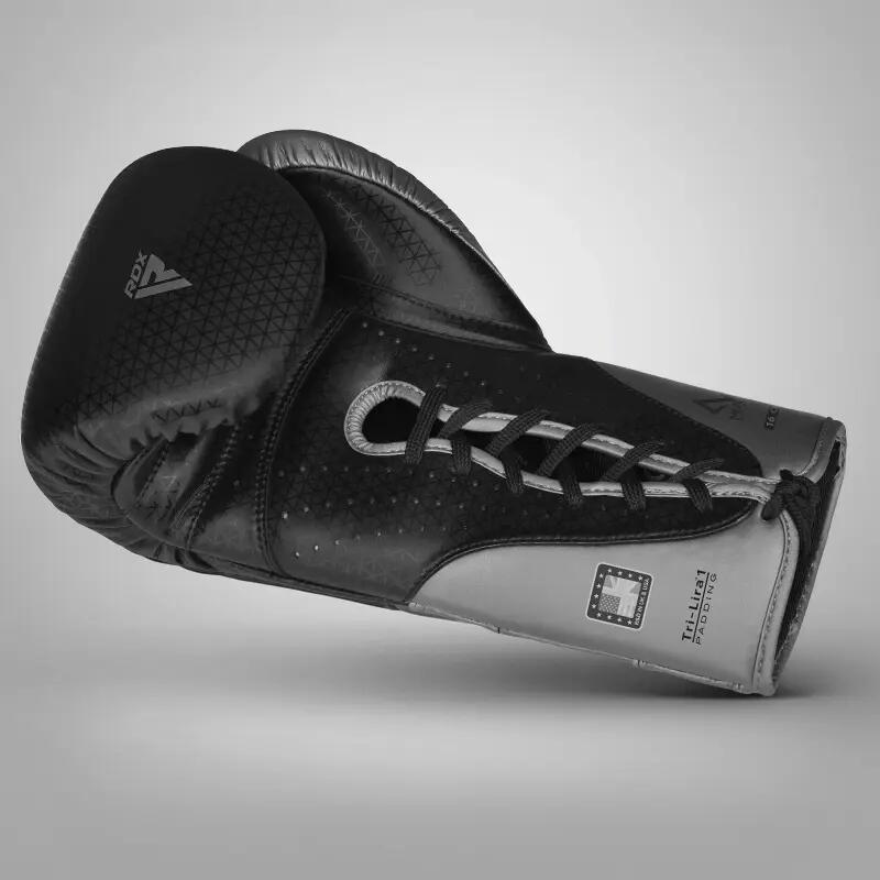 Gants de Boxe RDX Mark Pro Sparring Tri Lira 1 Argent-14OZ 3/6