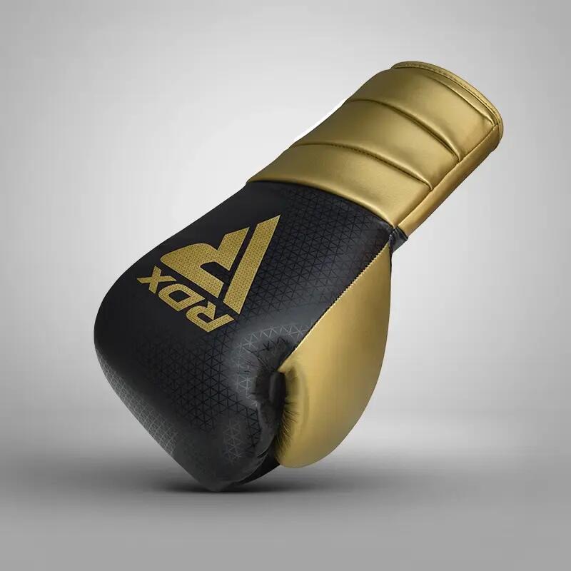 Boxhandschuhe RDX Mark Pro Sparring Tri Lira 1 Gold-10OZ 2/7