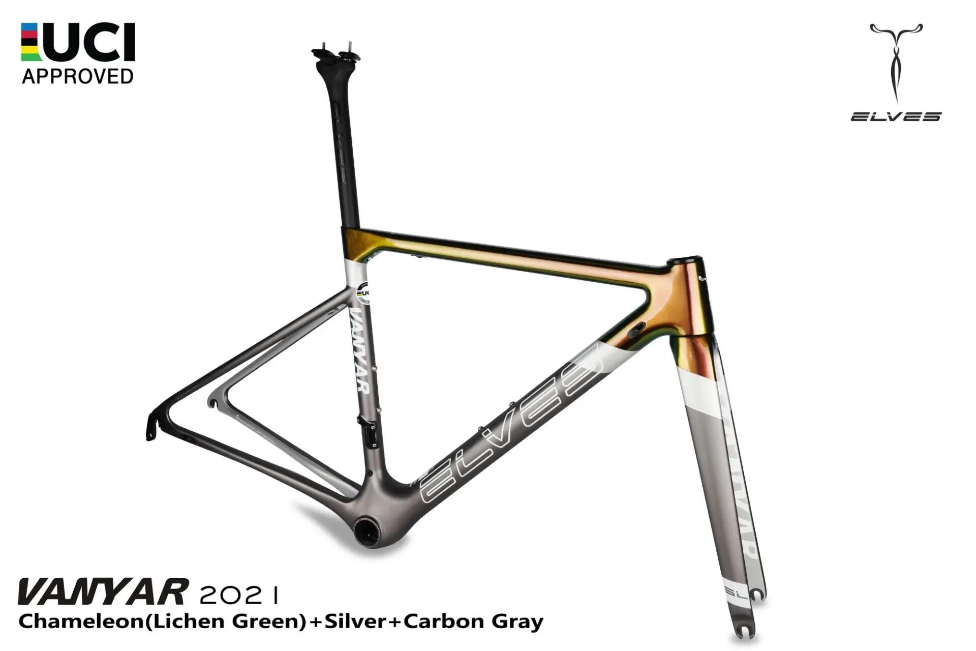 ELVES Vanyar Chameleon (Lichen Green) + Silver + Carbon Gray