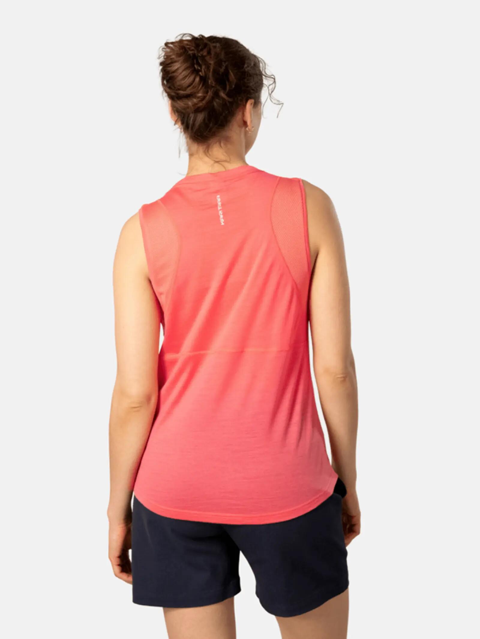 KARI TRAA Embla Wool Top - candy 2/3